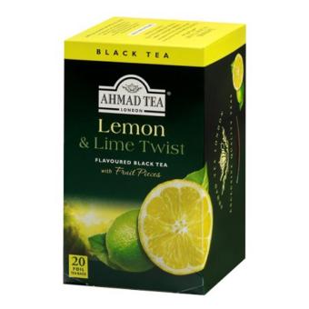 Trà "Chanh Anh Quốc" 40g/20 túi - Ahmad Lemon & Lime Tea 40g/20bags