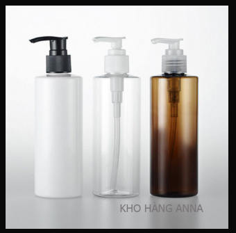 COMBO 5 CHAI NHỰA 500ML VÒI NHẤN/ XỊT SƯƠNG TRONG SUỐT  - 5 CHẠI PET NHỰA VÒI NHẤN XÀ BÔNG 500ML - CHAI DẦU GỘI - CHAI CHIẾT MỸ PHẨM - CHAI RỬA TAY - CHAI 500ML