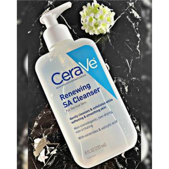 Sữa rửa mặt Cerave Renewing SA Cleanser sạch sâu giảm mụn 237ml [Bản Mỹ]