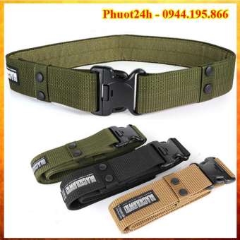 Thắt lưng lính mỹ blackhawk, Dây nịt chiến thuật bản rộng 5.5 cm đeo ngoài quần