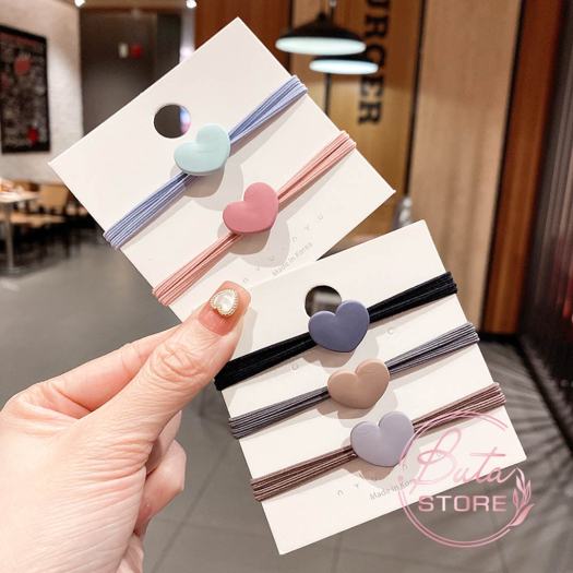 Dây Buộc Tóc, Dây Chun Buộc Tóc Hoa Cúc Hoa Mai Nhiều Màu