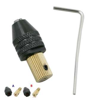 Đầu kẹp mũi khoan cho Motor trục 2mm đen