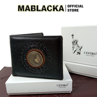 Ví nam mini nhỏ gọn dáng ngang cao cấpbóp da nam cefiro- TỘC TRƯỞNG