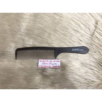 Lược cắt tóc nam SOFU 0153 GIÁ RẺ bản to, có tay cầm, cắt sát tóc, bám tóc màu sắc như hình