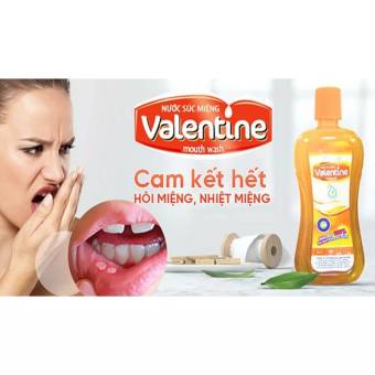 Nước súc miệng Valentine 500ml hết hôi miệng,nhiệt miệng