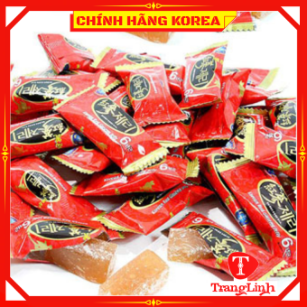 Kẹo hồng sâm hàn quốc chính hãng, gói 200gr - Kẹo sâm samsung dẻo - tranglinh