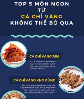 1 Tờ hướng dẫn món ăn khô cá chỉ vàng nguyên anh