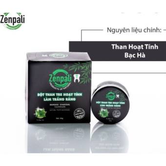 Bột trắng răng than tre hoạt tính Zenpali - T Trắng răng + Thơm miệng