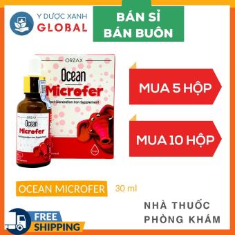 Sắt Cho Bé, Trẻ Sơ Sinh, Trẻ Em OCEAN MICROFER Của Châu Âu - Y Dược Xanh