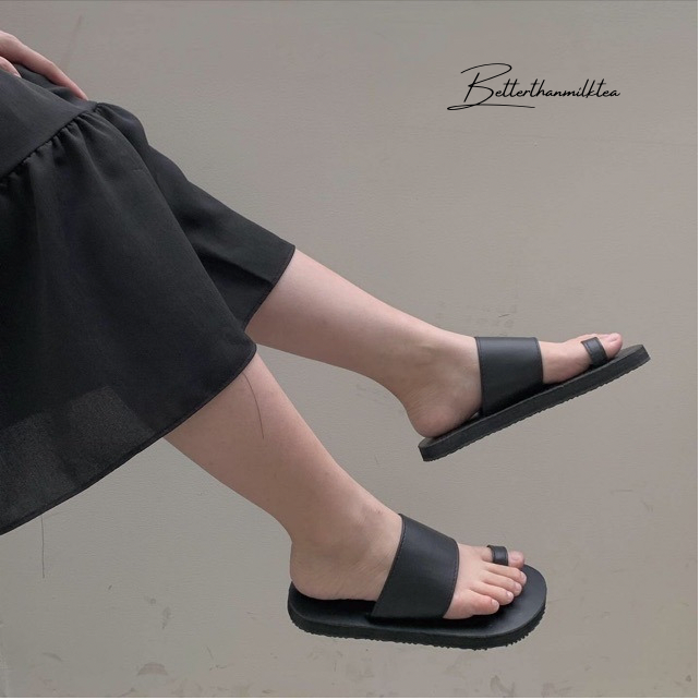 Dép sandals NỮ xỏ ngón quai ngang _ No.25