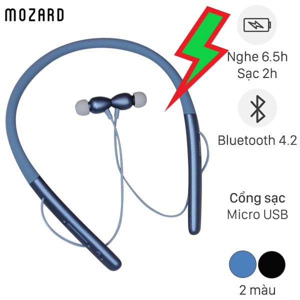 Tai nghe Bluetooth Mozard Z7000A -  đậm chất thể thao