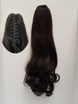 Tóc giả ngoạm kẹp N144 dài 40cm, kẹp ngoạm tóc giả, tóc giả nữ, Sỉ 55k