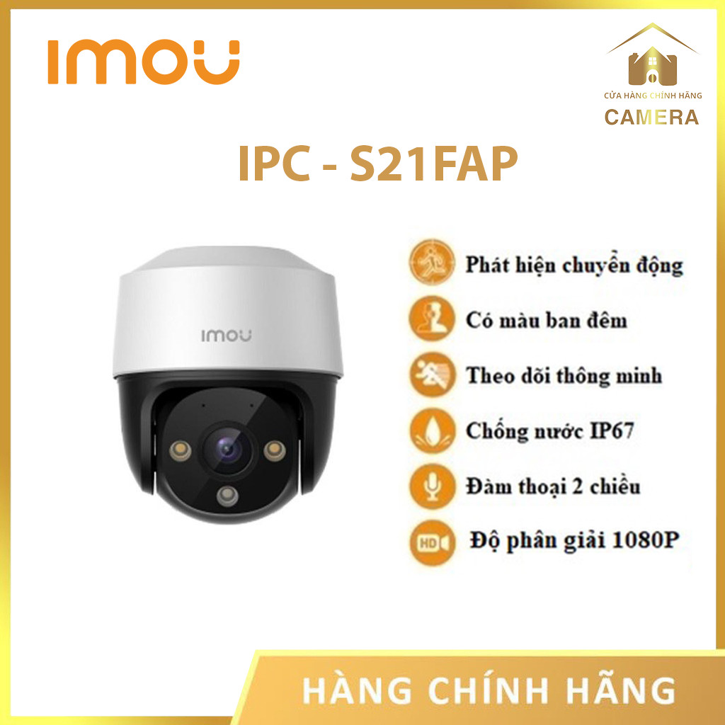 Camera ip poe pt full color 4.0mp ipc-s21fap-camera chính hảng
