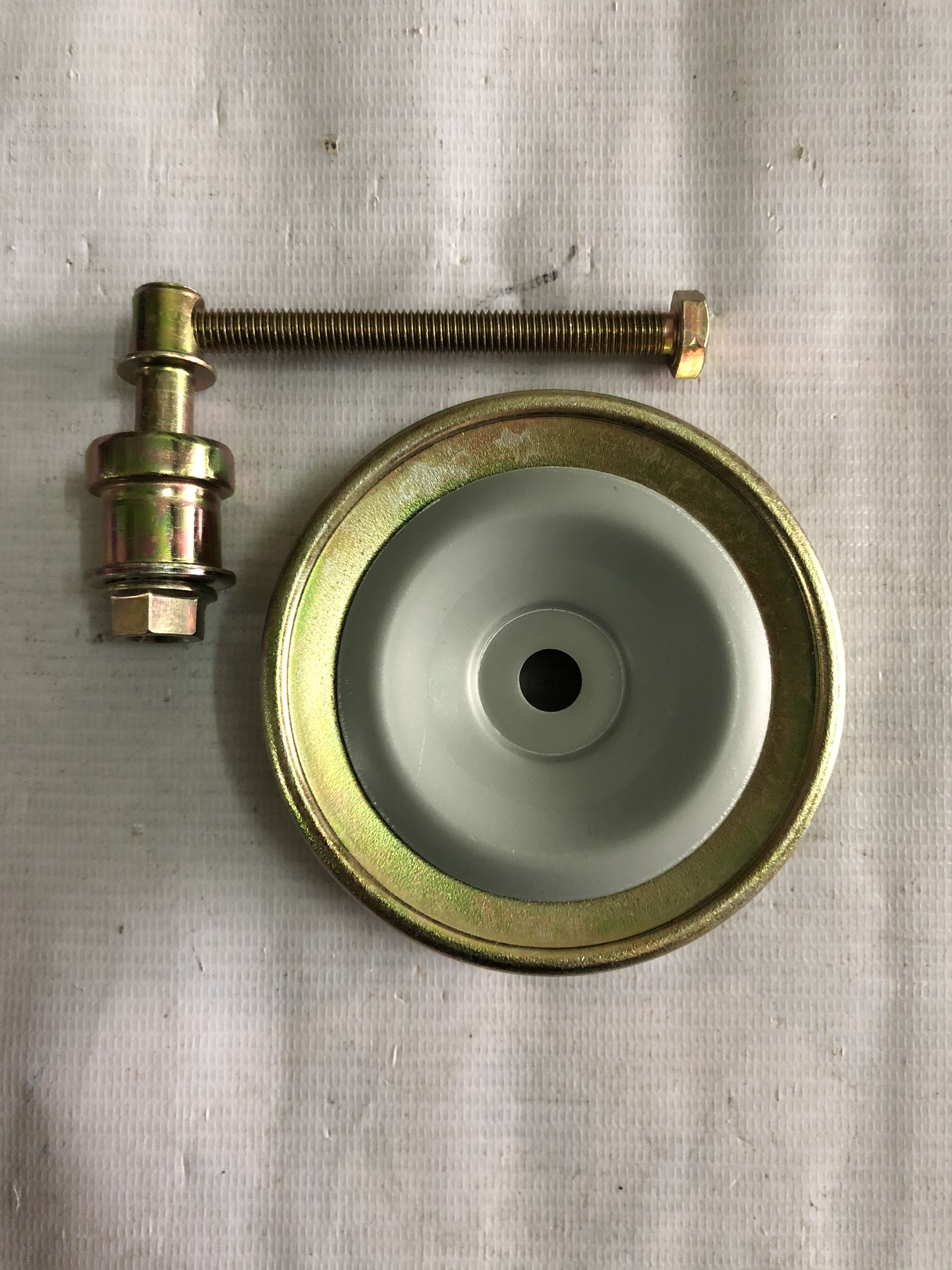 Pulley ( puly ) tăng, căng dây đai dẫn động bản A màu đen Hàng Trung Quốc