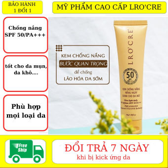 Kem chống nắng bảo vệ & dưỡng da  LRO'CRE SPF 50 PA++ L7