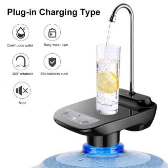 Bình Nước Điện, Máy Bơm Nước Tự Động Chạy Điện Không Dây Tiện Dụng Máy Rót Chai Máy Bơm Nước Sạc USB