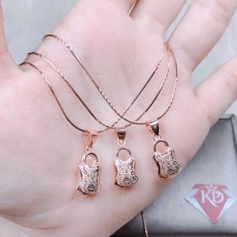 Dây chuyền nữ bạc italy cao cấp 925 mạ vàng 24k, cam kết hàng đúng mô tả, chất lượng đảm bảo an toàn đến sức khỏe người sử dụng