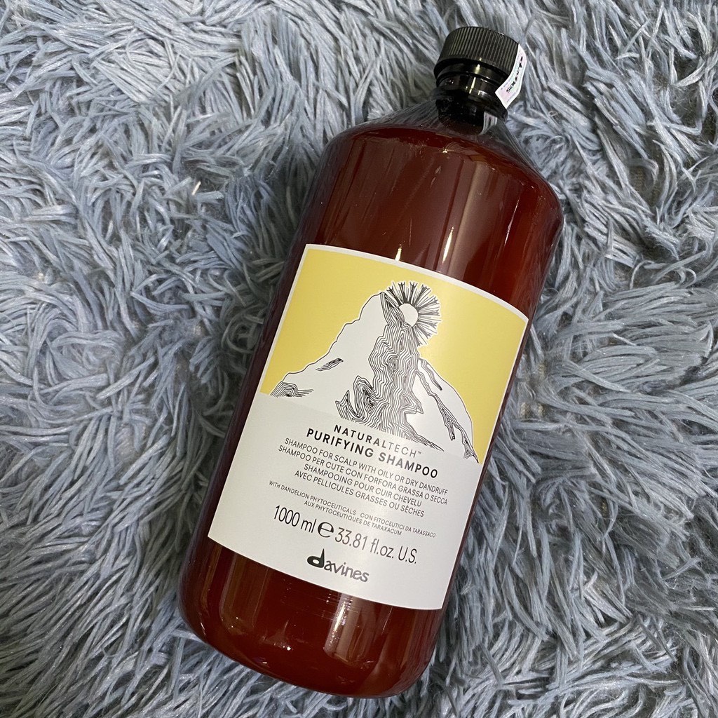 Dầu Gội Dành Cho Tóc Gàu, Vảy Nến Davines NaturalTech Purifying Shampoo 1000ml - 30Shine Official Store