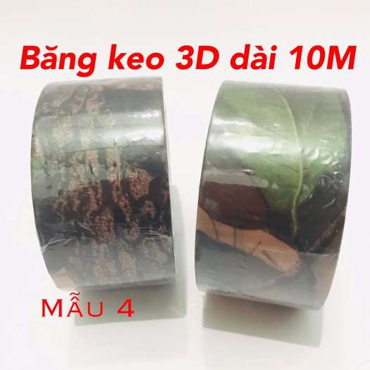 Băng keo ngụy trang 3D dài 10m màu cỏ úa đẹp