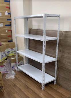 Kệ sắt v lỗ để đồ đa năng: Dài 1m x rộng 40cm x cao 1m5 x 4 tầng