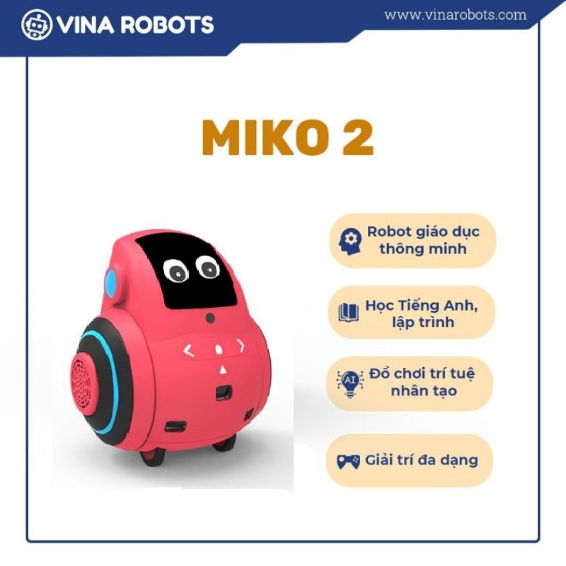 ROBOT THÔNG MINH TRÍ TUỆ NHÂN TẠO MIKO 2