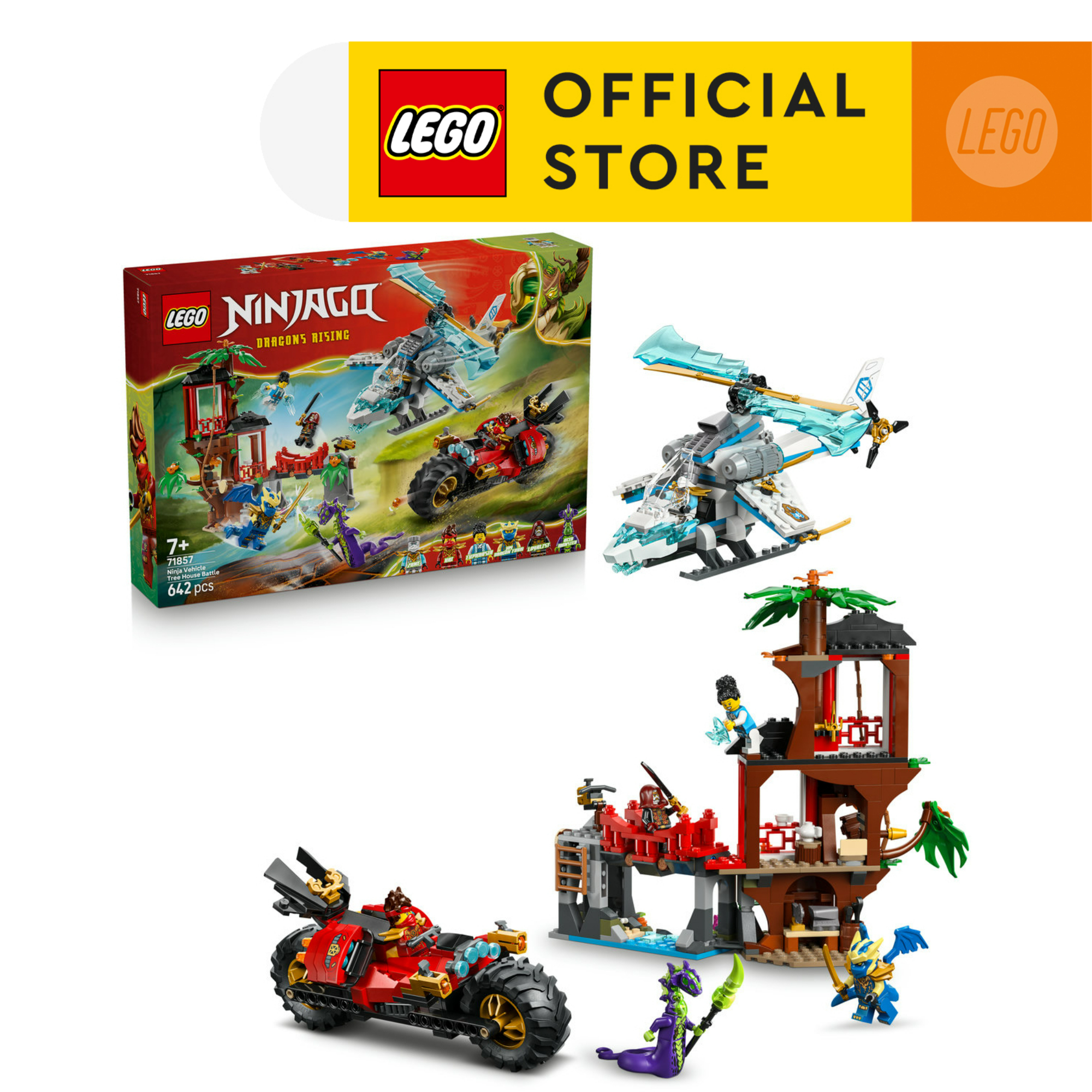 LEGO NINJAGO 71834 Zane's Ultra Combiner Mech Building Set Toys