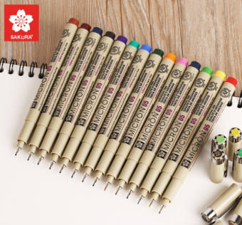 Bút Line Màu Đi Nét Chuyên Nghiệp SAKURA Micron Pigma (Kháng Nước)
