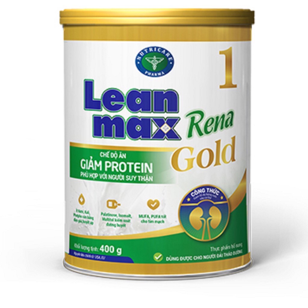 Sữa bột lean max rena gold 1, lon 400g & 900g