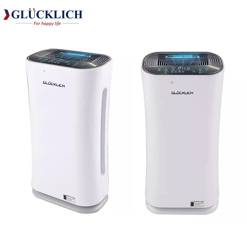 Máy lọc không khí KJ-805 GLUCKLICH có đèn UV diệt khuẩn-Thương hiệu GLÜCKLICH của Đức - Lọc bụi mịn 2.5PM - BH chính hãng 1 năm