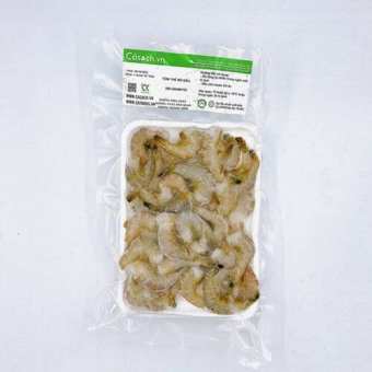 Tôm Thẻ Bỏ Đầu - CKFoods - Khay 300g