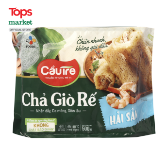 Chả Giò Rế Hải Sản Cầu Tre 500G - Siêu Thị Tops Market