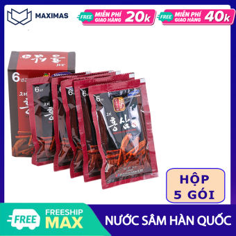Nước sâm Pocheon Hàn Quốc 1 gói dùng thử - Hồng Sâm Maximas