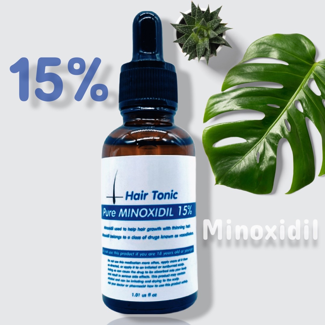 Hair tonic - ไมน้อก 15% สำหรับผม คิ้ว หนวดจอน