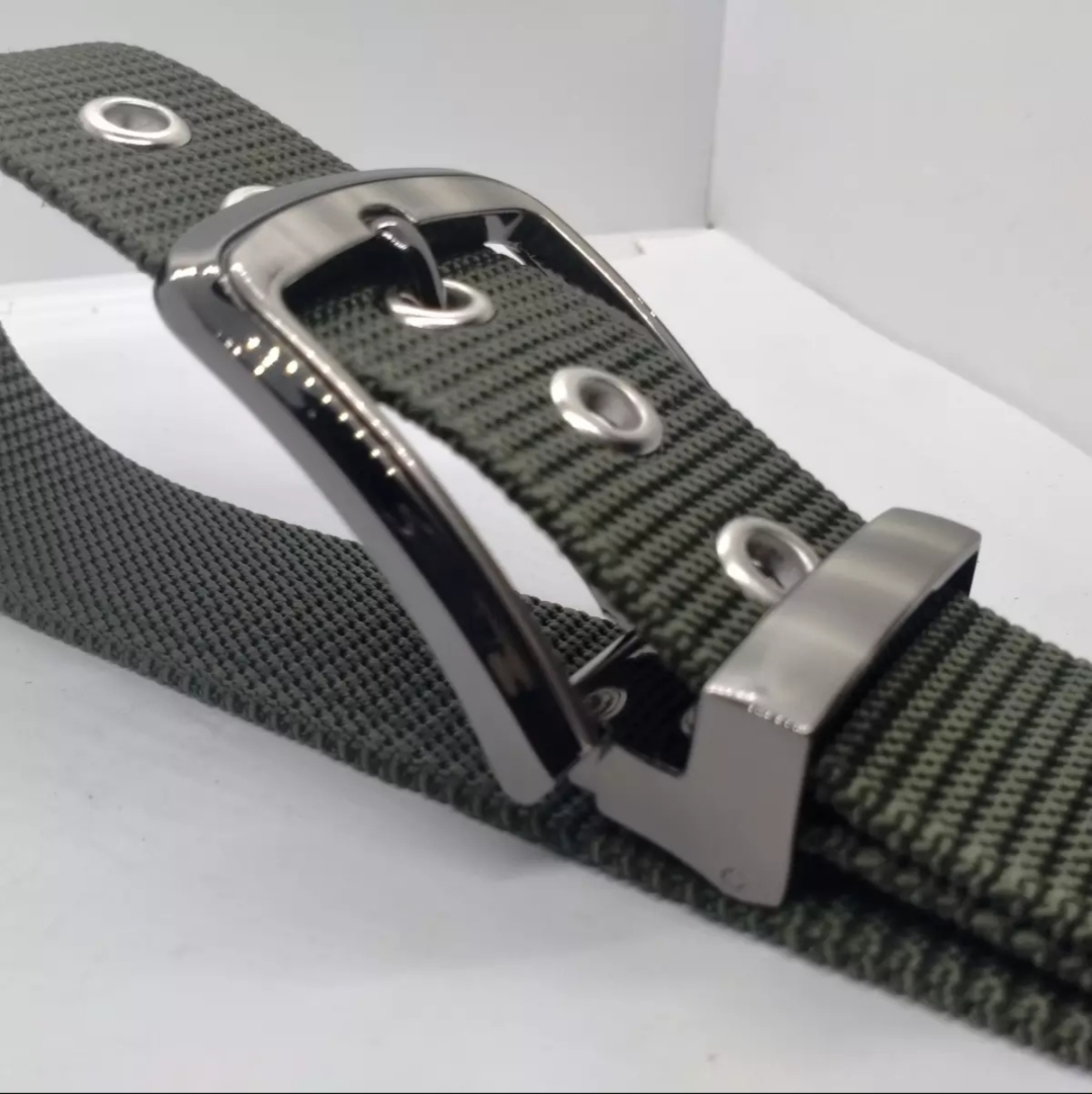 [Miễn Phí Vận Chuyển] Thắt Lưng Nam/Dây Nịt Nam Vải Dù Siêu Bền Xỏ Lỗ Đóng Khoen Dây Lưng Phong Cách Lính Phù Hợp Với Mọi Lứa Tuổi Dây Nịch siêu bền Kể cả lao động nặng nhọc