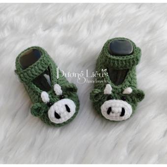 Giày/Vớ Len Mang Ấm Cho Bé Hình Con Trâu