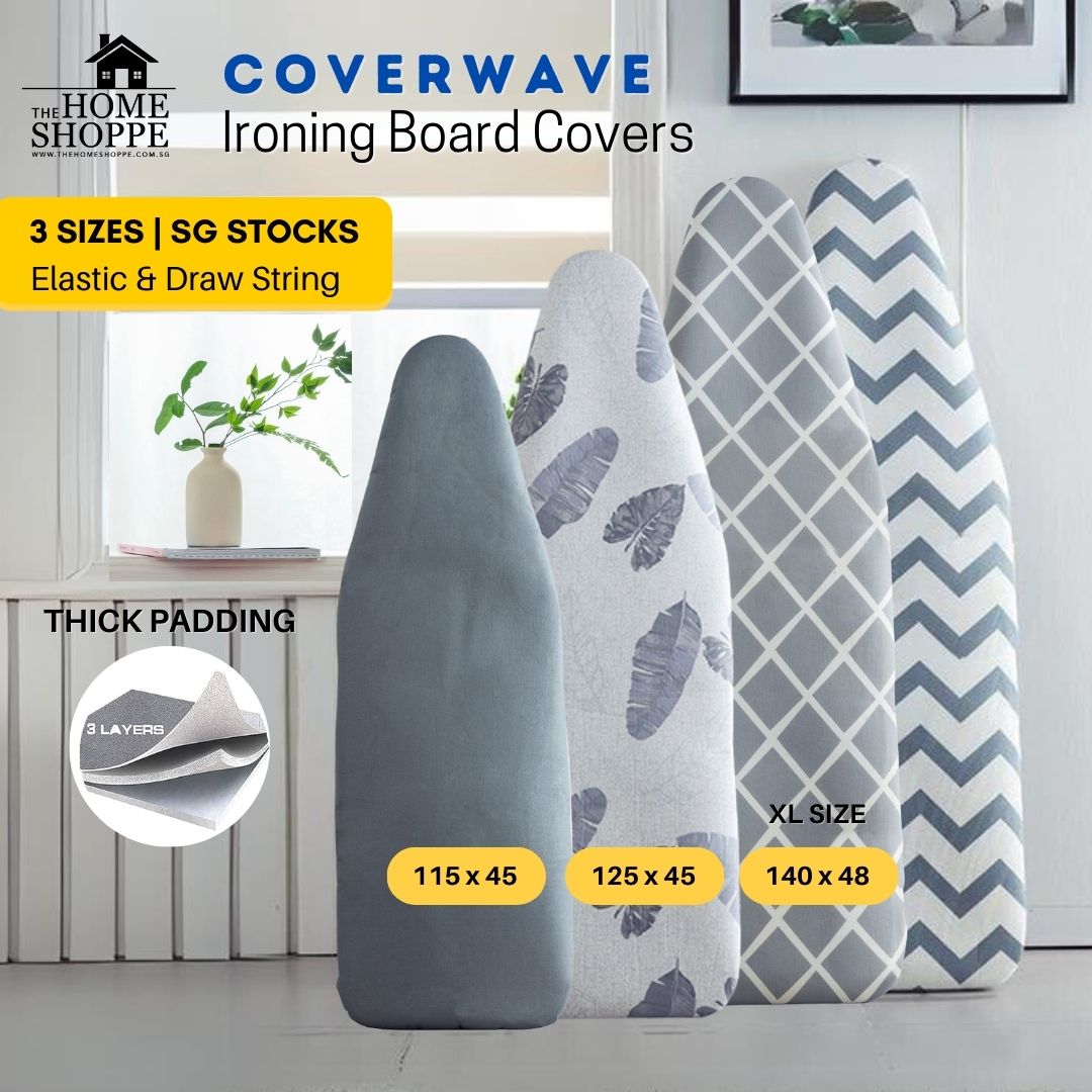 Dust Dirt Proof Cover Ironing Board Cotton Silver Coated Cover Dustproof Thick Padding Heat