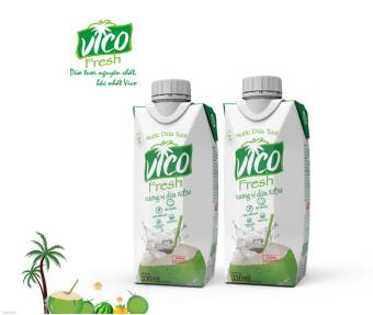 COMBO 2 HỘP NƯỚC DỪA XIÊM VICO FRESH 330ML