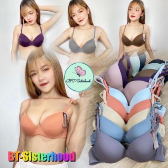 Áo ngực nữ Thái Lan SISTERHOOD 8056, áo lót CÚP B mút đệm siêu mỏng nâng đẩy ngực, chất vải mềm mại