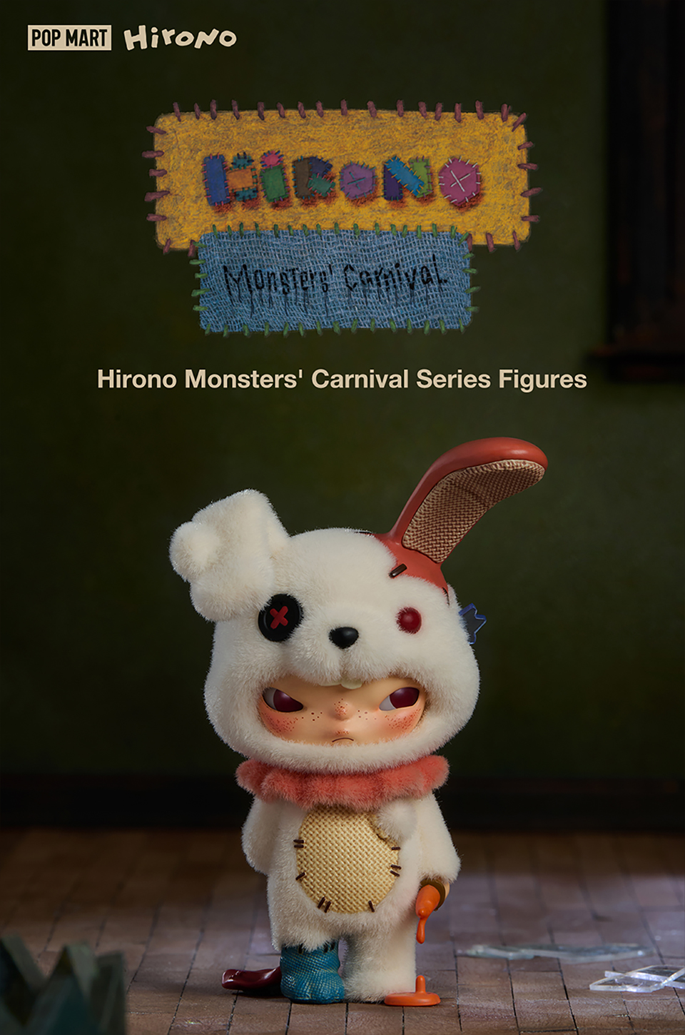 Local Delivery] POP MART Hirono Monsters' Carnival Series Figures