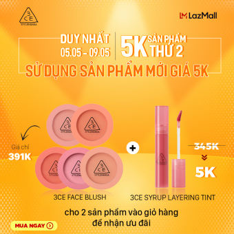 Phấn Má Hồng 3CE FACE BLUSH Mịn Lì