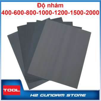 Giấy nhám sử dụng cho mô hình (Loại thường)