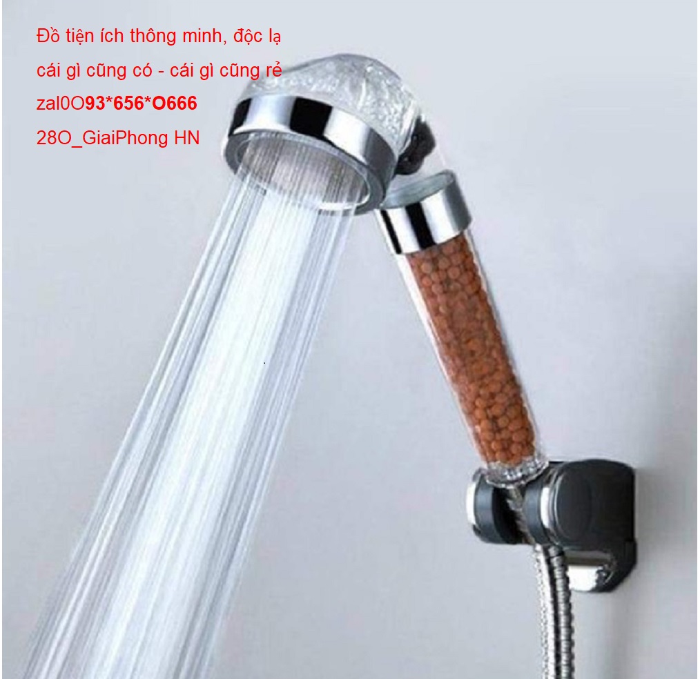 Vòi sen tắm tăng áp 2 mặt Nhật Bản, Phun sương massage cơ thể