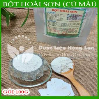 ✅ 100G Bột Hoài Sơn (Củ Mài) nguyên chất (Bột thảo mộc không pha chộn tạp chất, đã sao thơm, không chất bảo quản)