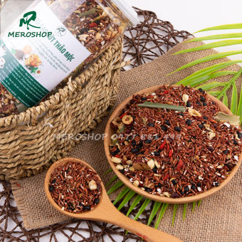 500GRAM TRÀ GẠO LỨT ĐẬU ĐEN THẢO MỘC GIẢM CÂN