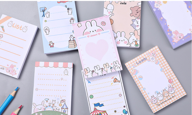 Note, giấy ghi chú 100 tờ dễ thương
