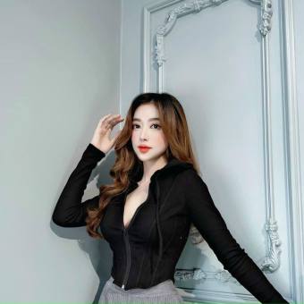 ÁO KHOÁC LEN GÂN NỮ KHÓA KÉO NÓN TRÙM ĐẦU THỜI TRANG CỰC ĐẸP