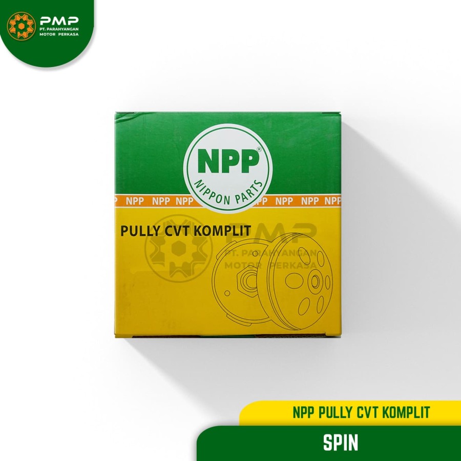 PULLY CVT KOMPLIT SPIN NPP Harga 561,660 rupiah*Gratis Ongkir