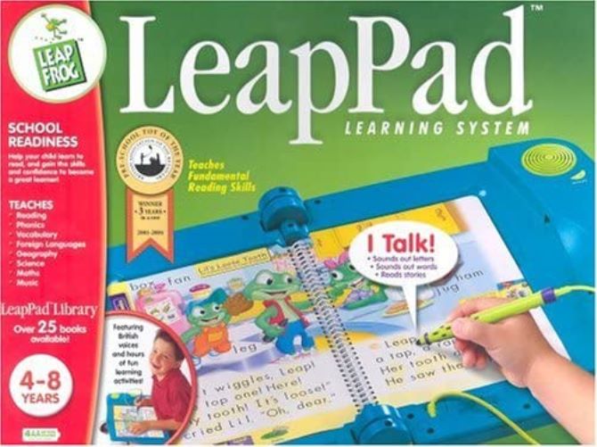 Máy học tiếng Anh tương tác THANH LÝ TỒN KHO - Máy chấm đọc bằng bút cảm ứng LeapPad Learning System