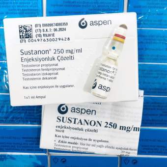 SUSTANON ASPEN 250mg, Sus Xanh Hộp 1 Ống
