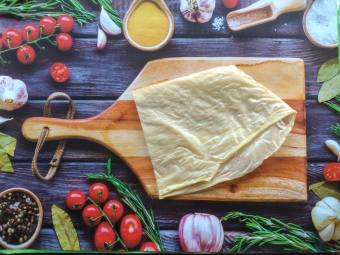 Tàu hũ ky lá dẽo loại đặt biệt trọng lượng 500g - hủ ky 179